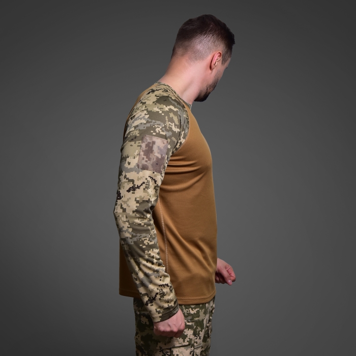Боевая рубашка Gig Military потоотводная с велкро. Пиксель
