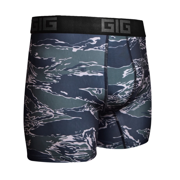 Труси Dynamic подовжені. Black Tiger Stripes Camo