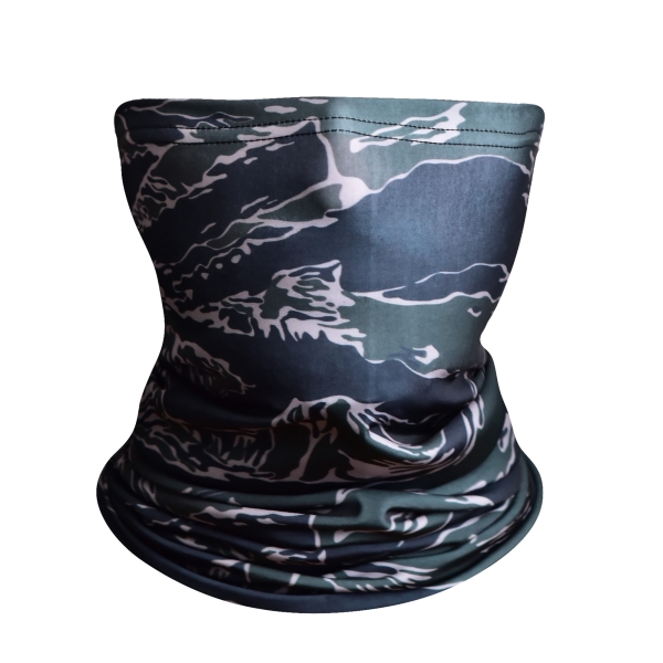 Дихаючий баф-шарф A.I.R. Black Tiger Stripes Camo