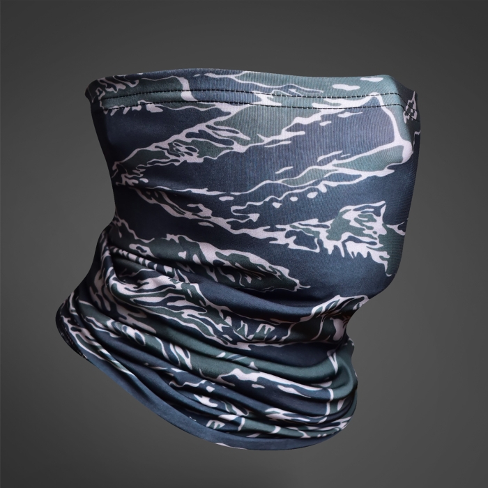 Дихаючий баф-шарф A.I.R. Black Tiger Stripes Camo
