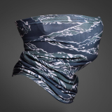 Дихаючий баф-шарф GIG. Black Tiger Stripes Camo