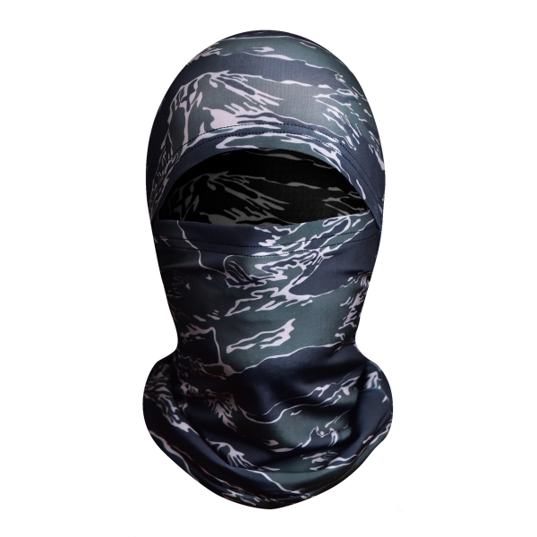 Балаклава Gig Military Phantom. Black Tiger Stripes Camo