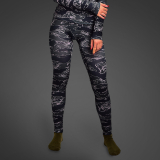 Жіночі лосини GIG. Black Tiger Stripes Camo