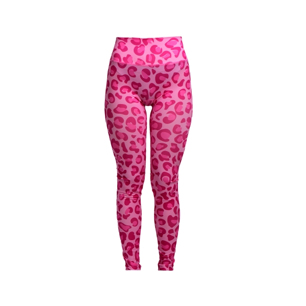 Жіночі лосини GIG Military. Рожевий леопард