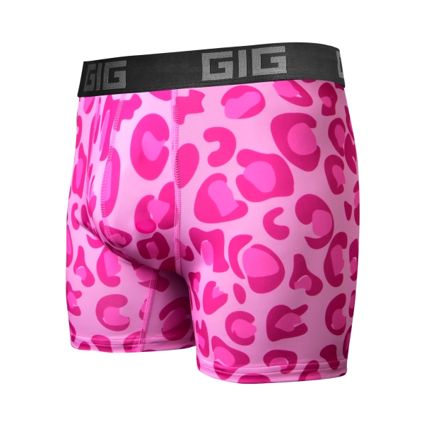 Труси Dynamic подовжені. Рожевий леопард