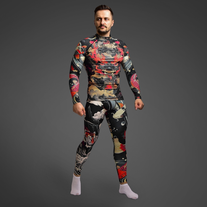 Чоловічі Тайтси GIG Military. Irezumi