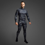 Чоловічі Тайтси GIG. Black Tiger Stripes Camo