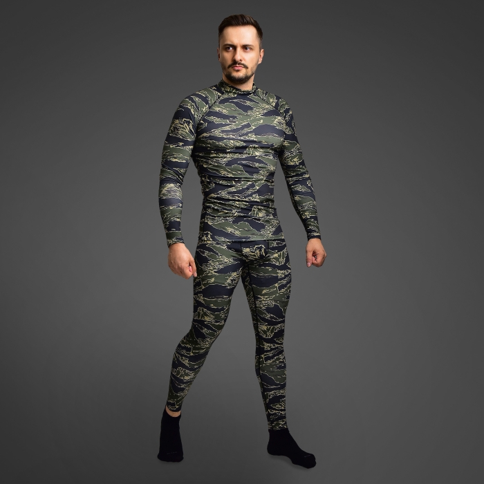 Чоловічі Тайтси GIG Military. Tiger Stripes Camo