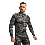 Чоловічий Рашгард GIG. Tiger Stripes Camo