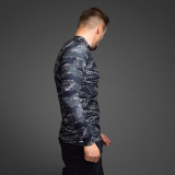 Чоловічий Рашгард GIG. Black Tiger Stripes Camo