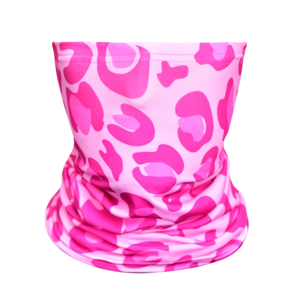 Дихаючий баф-шарф A.I.R. Рожевий леопард