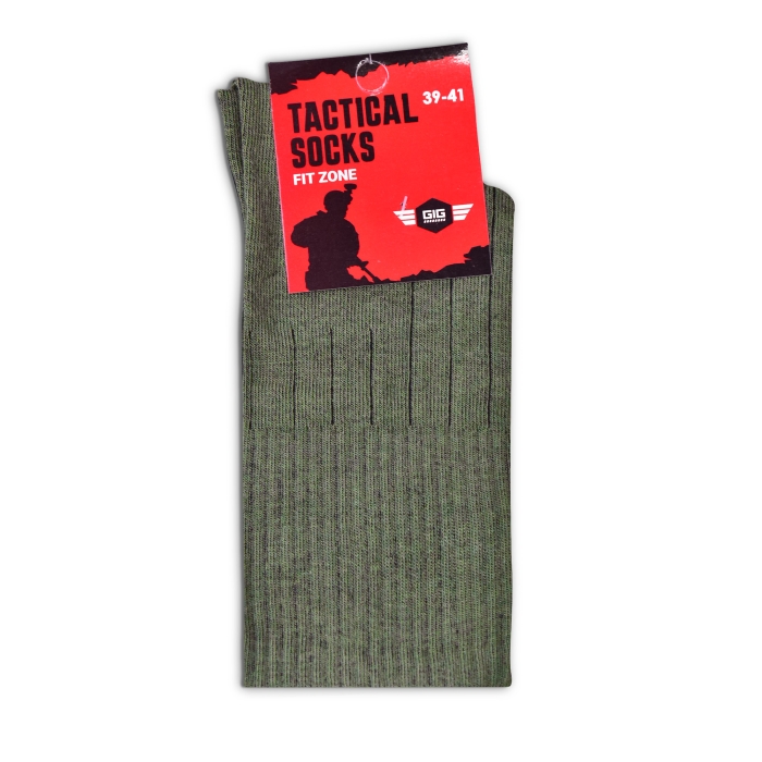 Комплект трекінгових шкарпеток GIG Tactical socks Gen. 1. 3 пари Олива