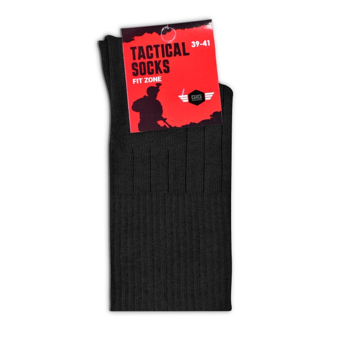 Комплект трекінгових шкарпеток GIG Tactical socks Gen. 1. 10 пар Чорні