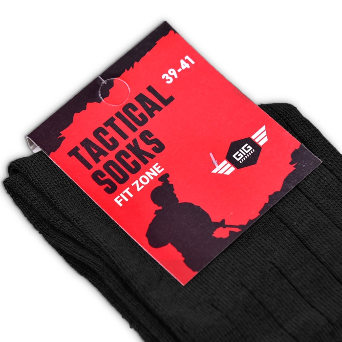 Трекінгові шкарпетки GIG Tactical socks Gen. 1. Чорні