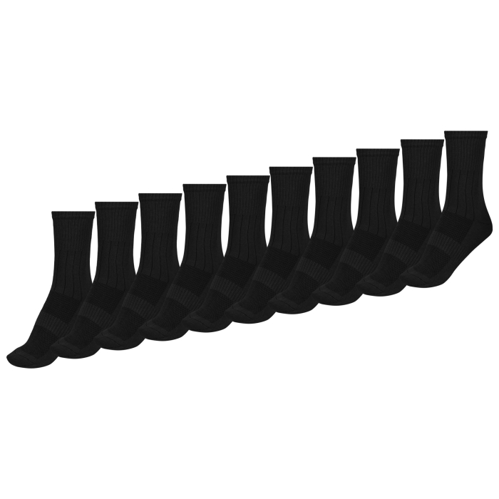 Комплект трекінгових шкарпеток GIG Tactical socks Gen. 1. 10 пар Чорні