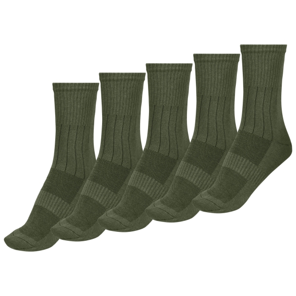 Комплект трекінгових шкарпеток GIG Tactical socks Gen. 1. 5 пар Олива