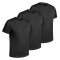 Комплект футболок Coolmax Tactical air Tee. Колір Чорний 3шт