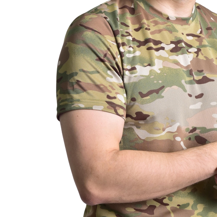 Футболка Coolmax Tactical air Tee. Колір Мультикам