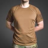 Тактична футболка з велкро GIG Recon. Койот