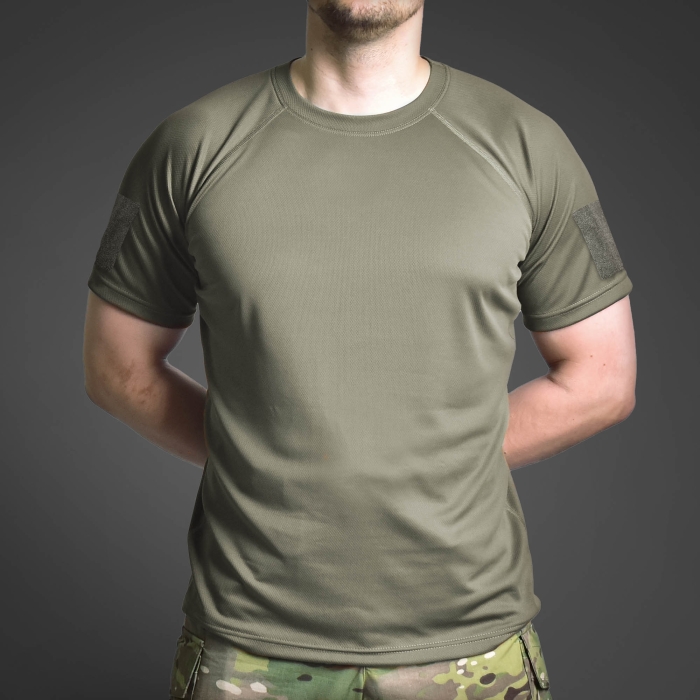 Тактична футболка з велкро GIG Recon. Ranger Green