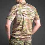Тактична футболка з велкро GIG Recon. Мультикам
