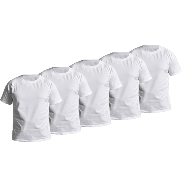 Комплект футболок Tactical Urban Tee. Колір Білий 5шт