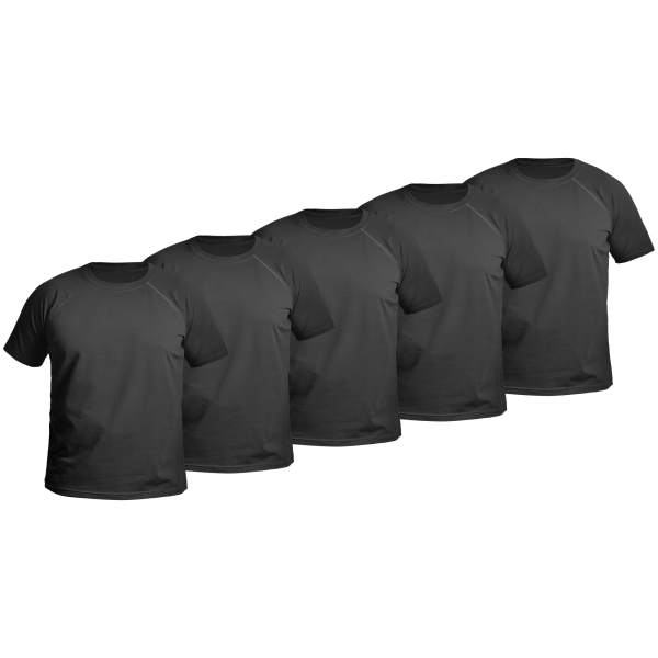 Комплект футболок Tactical Urban Tee. Колір Чорний 5шт