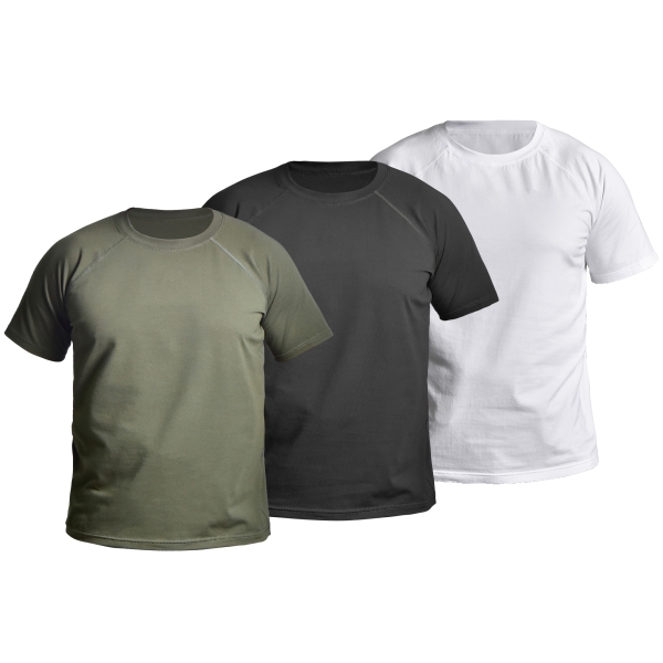 Комплект футболок Tactical Urban Tee. Кольори Чорний, Олива, Білий 3шт