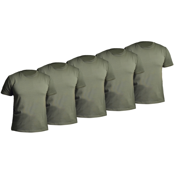 Комплект футболок Tactical Comfort Tee. Колір Олива 5шт