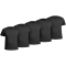 Комплект футболок Tactical Comfort Tee. Колір Чорний 5шт