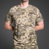 Тактична футболка з велкро GIG Recon. Піксель