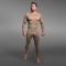 Термоштани GigMilitary IceFox Level 1+, з тканини Thermo line. Койот