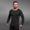 Термобілизна реглан GigMilitary IceFox Level 1+, з тканини Thermo line. Чорний