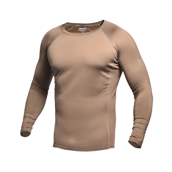 Термобілизна реглан GigMilitary IceFox Level 1+, з тканини Thermo line. Койот