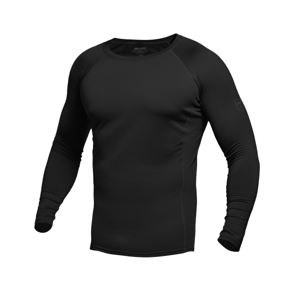 Термобілизна реглан GigMilitary IceFox Level 1+, з тканини Thermo line. Чорний