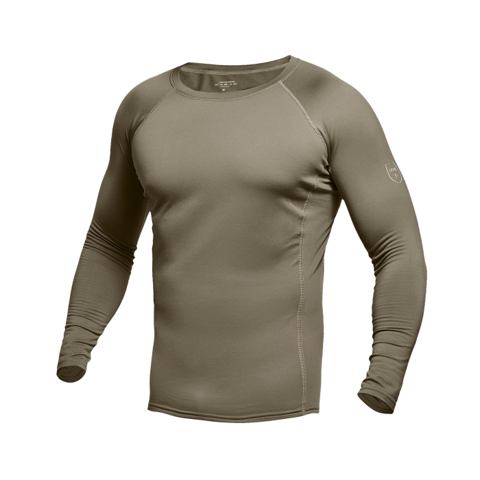 Термобілизна реглан GigMilitary IceFox Level 1, з тканини Thermo line. Ranger Green