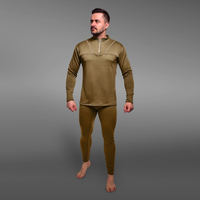 Термоштани GigMilitary IceFox Level 2, з тканини Thermo line. Койот