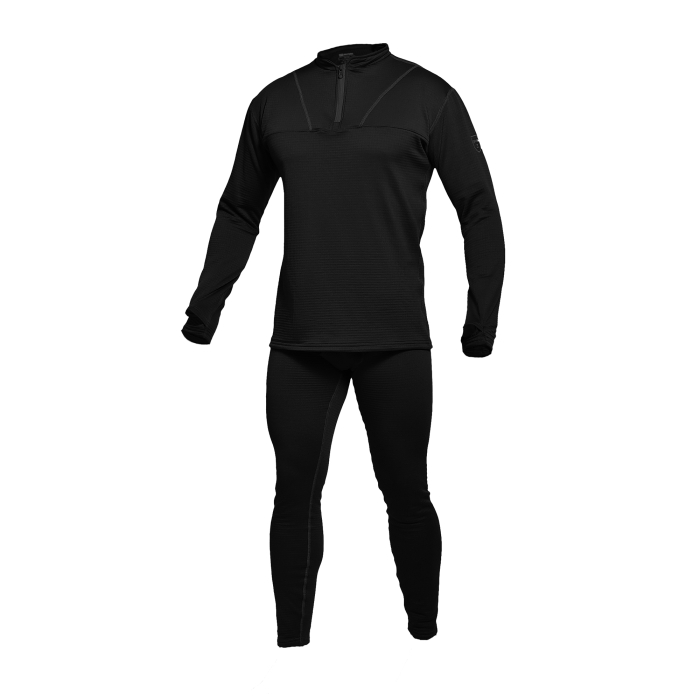 Термоштани GigMilitary IceFox Level 2, з тканини Thermo line. Чорний