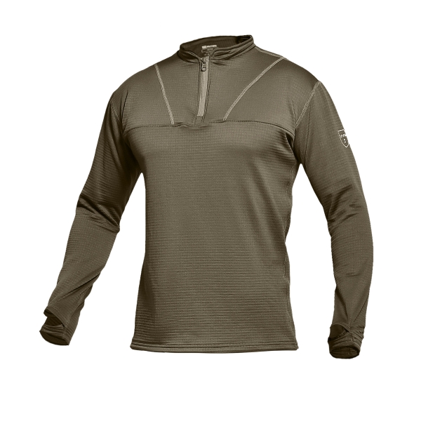 Термобілизна реглан GigMilitary IceFox Level 2, з тканини Thermo line. Ranger Green