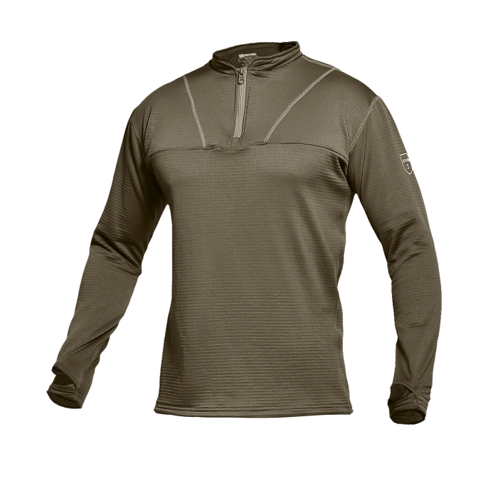 Термобілизна реглан GigMilitary IceFox Level 2, з тканини Thermo line. Ranger Green