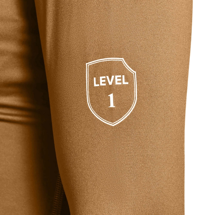 Жіноча термобілизна реглан GigMilitary IceFox Level 1, з тканини Single Jersey. Койот