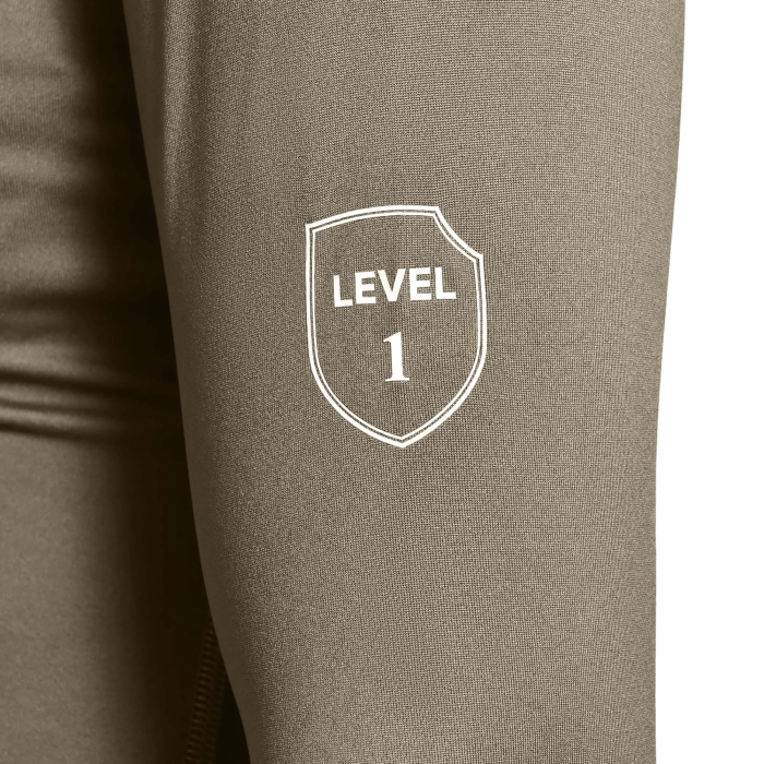 Комплект жіночої термобілизни IceFox level 1, з тканини Single Jersey. Олива