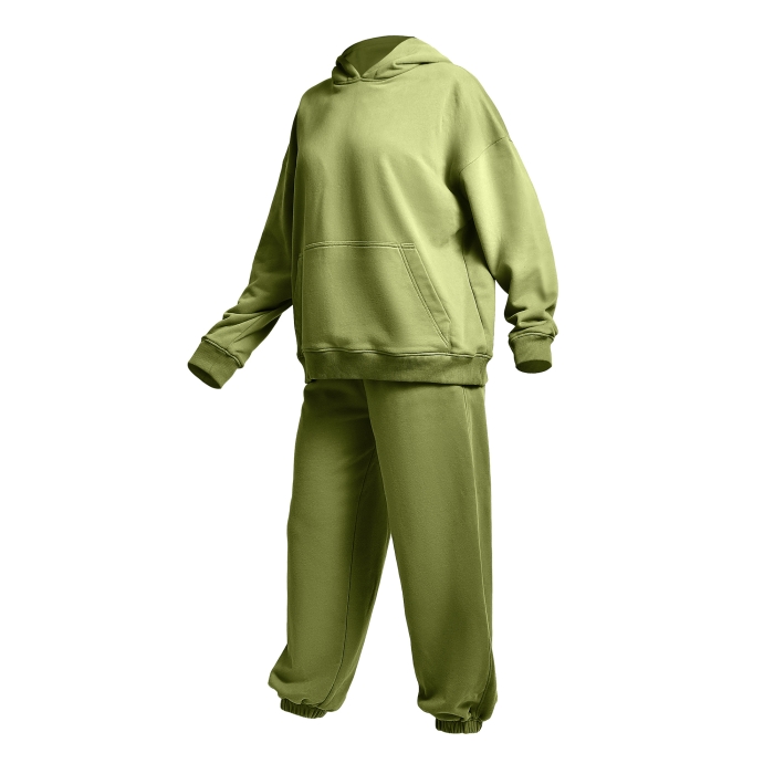 Спортивний костюм жіночий (Худі + штани) Ranger Green