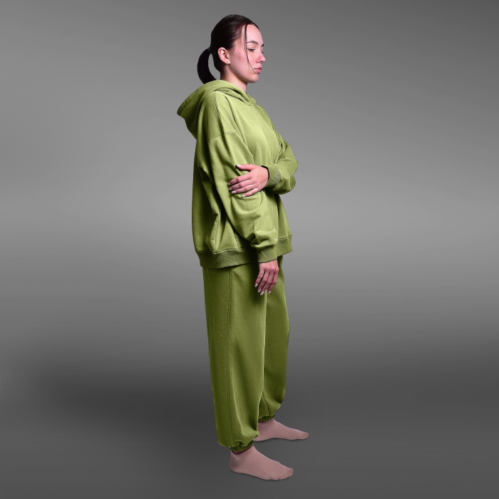 Спортивний костюм жіночий (Худі + штани) Ranger Green