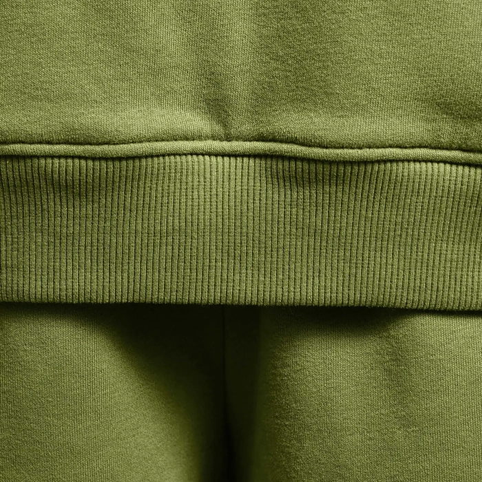 Флисовое женское худи. Ranger Green
