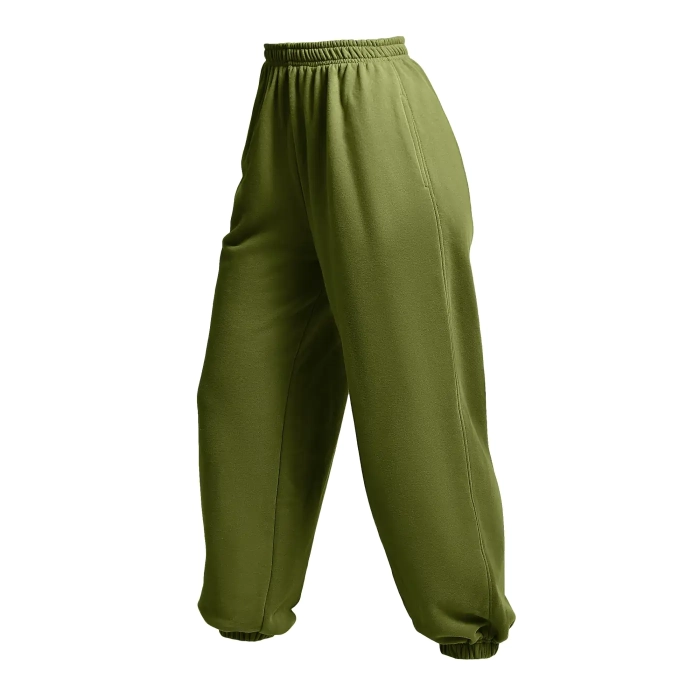 Флисовые спортивные штаны женские. Ranger Green