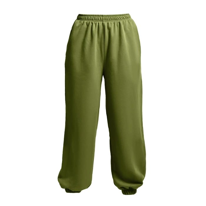 Флисовые спортивные штаны женские. Ranger Green