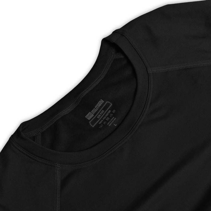 Термобілизна реглан GigMilitary IceFox Level 1+, з тканини Thermo line. Чорний