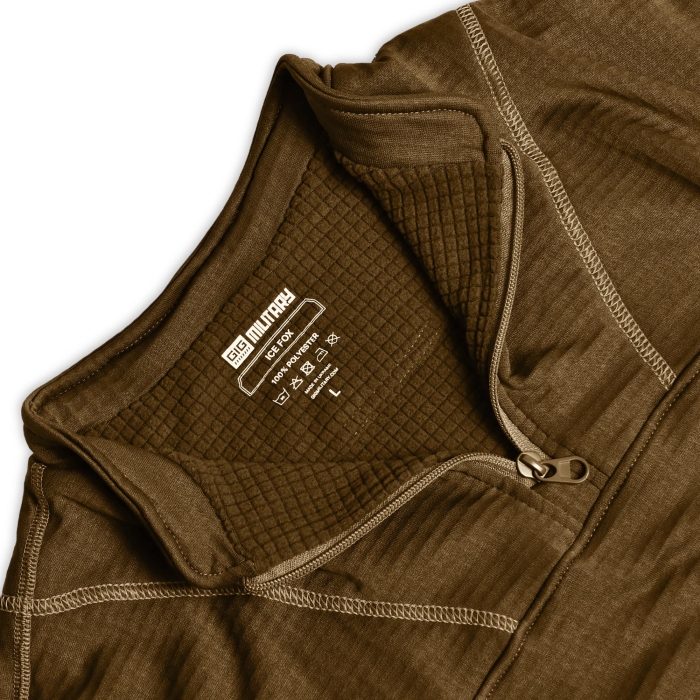 Термобілизна реглан GigMilitary IceFox Level 2, з тканини Thermo line. Койот