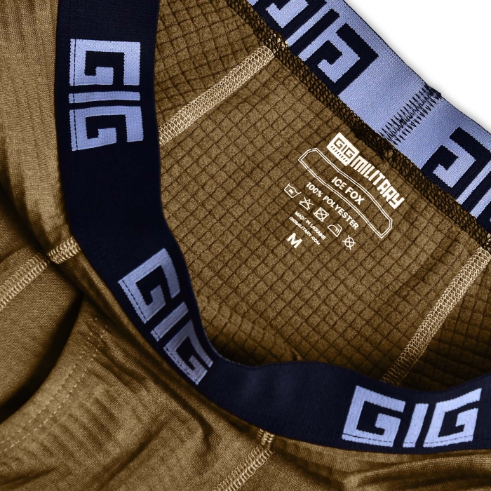 Термоштани GigMilitary IceFox Level 2, з тканини Thermo line. Койот